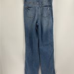 Judy Blue  straight leg blue jeans tummy control knee distress ripped size 25 Photo 5