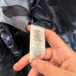 Alex Evenings  Navy Floral A Line Mother of the Groom/Bride Dress Photo 3