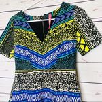 Anthropologie  Plenty By Tracy Reese New Moon Dress Size Small Blue Green Boho Photo 5