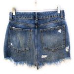 Free People Embroidered Denim Mini Skirt Photo 5