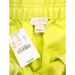 J.Crew Boardwalk Bright Kiwi Cotton Shorts Size 2 NWT Green Photo 2