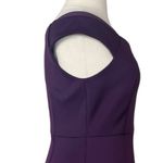 Calvin Klein  Sheath Dress Cap Sleeve Square Neck Scuba Plum Women’s Plus Size 14 Photo 5