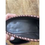 Cole Haan  Womens 7.5 Brown and Tan Braided hem Leather Mules Clogs slip on Photo 3