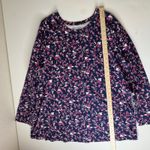 Woman Within Floral Tunic Top Size 22/24 Stretch Comfort Modest Feminine Cotton Photo 6