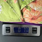 Vintage Jones New York Sport Womens Shirt XL Floral Linen Cotton Tropical Beachy Green Photo 11