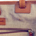 Dooney & Bourke Brown Suede Tote Bag Photo 15