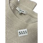 Madewell  off white creme colored baby puff sleeved sweater size medium Photo 11