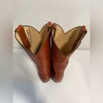 Justin Boots Justin Vintage Brown Leather Cowboy Boots – Women’s Size 7 Photo 4