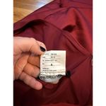 Alfred Sung  Women’s Plus Size 24 W Burgundy One Shoulder Belt Floor Length Dress Photo 11