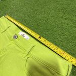 Hollister VTG Y2K  Low Rise Micro Denim Booty Shorts 9/29 Trashy Brat Lime Green Photo 1