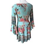 Angie NWT,  V- neckline Angel Long Sleeve  Waistband Dress, Sz M Photo 4