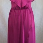 Romeo + Juliet Couture Romeo & Juliet Festival Fucshia Ruffle High Low Dress Size Medium NWT Photo 0