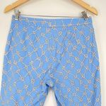 Rachel Zoe J. Mclaughlin Womens Light Blue Nautical Yacht Core Ankle Fit Chino Pants Size 8 Photo 6