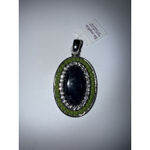 Lia Sophia  "Full Speed" SilverTone w/Cut‎ Crystals & Resin Slide Photo 1