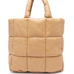 Stand Studio Assante puffy sand quilted faux Photo 3