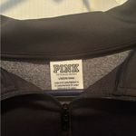 PINK - Victoria's Secret  Black and Gray Long Sleeve Shirt Photo 1