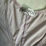 Wildfox  Pocket Full of Posies Crissy Orchid Purple Light Distressed T Shirt Photo 7