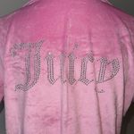 Juicy Couture Pink Velour Pajama Sleepwear Shorts and Top Set Women's Large Photo 5