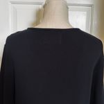 Sol Angeles Billow Midi Dress Fleeced French Terry Black Sz L Brand New Photo 10