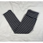 Athleta  Women's Elation Virasana Black Stripe Mid Rise 7/8 Tights Size S Tall Photo 2