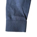 Talbots C’Est La Vie Bateau Neck Navy Pullover Sweater Top Sz Medium Preppy Photo 4