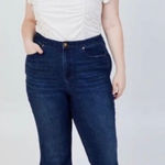 Arula Jeans Womens 20 High Rise Flare Raw Hem Bareback Boho Festival 70s Y2K Blue Size undefined Photo 0