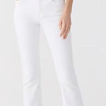 J.Crew NWT Womens White 9" Demi Boot Crop Jeans Size 25T Photo 0