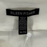 Eileen Fisher Ivory Flex Tencel Ponte Round Neck Zip Jacket Womens XL NWT Photo 3