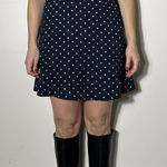 Old Navy  Shortsleeve Blue Polka Dot Mini Dress Size Small Photo 0