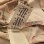 LuLaRoe NWT LuLa Roe Light Pink Floral & Striped Long Sleeve Emily Dress Womens Medium Photo 4