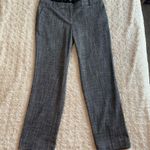 The Limited NEW  Drew Fit Cropped Pants Black White Grey Knit NWOT Size 6 Photo 2