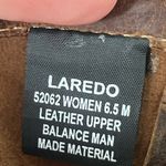 Laredo  Boots Women's Size‎ 6.5 Distressed Brown Cowboy Western Photo 6