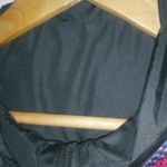 GapFit M Reversible Hoodie Front Zip Windbreaker Pink Purple Dots Running Jacket Photo 9