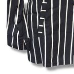 Flynn Skye NWT Size XS Blair Black White Stripe Blazer Jacket Photo 3