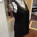 Willi Smith Black Size Small Sleeveless Top With Sequins Photo 1