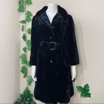 Meri K 1960’s Vintage French Faux Fur Coat Size M Photo 3
