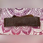 Jessica Simpson  leather braided belt size S made in India 40” long Photo 1