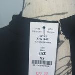 White House | Black Market WHBM Black Choker Women's Top Size XS Photo 4