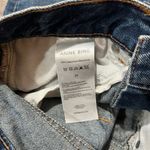 ANINE BING  Peyton High Rise Jeans in Navy Photo 5