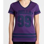 Rocawear LaBelle Roc T-shirt Womens Purple Sports Graphic Mesh Vibrant Retro Photo 0