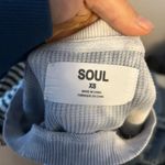 SoulCycle Julie Cropped Tie Dye Waffle Knit Top Photo 4