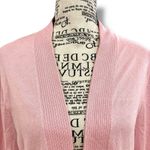 J Jill Size L Baby Pink Wool Blend Open Cardigan Sweater Packable Size L Photo 1