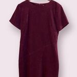 R & K Vintage Originals Petite Short Sleeve Shift Dress in Maroon - size 8P Photo 0