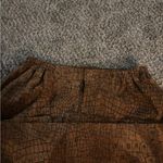 Magic 100%  leather  Women's Skirt long vintage boho country western chic great condi! Photo 2