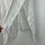 Women's lace Poncho/kimona/Cover Up Pearl Size OS boho White Photo 3