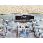 Hudson  Jeans Drew Mid-Rise Flare Leg Crop Bleach Dip Blue Jeans Womens Size 25 Photo 5