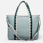 Business & Pleasure insulted tote bag Green Photo 1