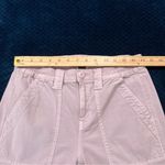 American Eagle American‎ Eagle Stretch Cargo Straight Pant Lilac Ice High Rise Utility 4 Long Photo 11