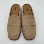 Sonoma Life is Good Slip On Mules Women’s 6.5 Leather Fall Neutral Casual Tan Photo 5