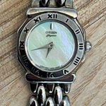 Citizen  Elegance Ladies Watch Vintage Stunning Rainbow Pearl Round Dial Photo 1